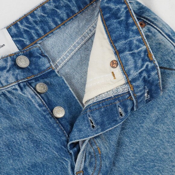 Reformation Cynthia High-Rise Straight Jeans In Colorado - Women's Size 26 NWT - Picture 5 of 11